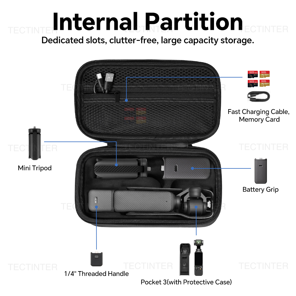 Carrying Case For DJI OSMO Poc - огляд і ціна Drone Gimbal Case